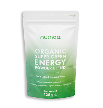 Organic Super Green Energy Powder Blend 125 g