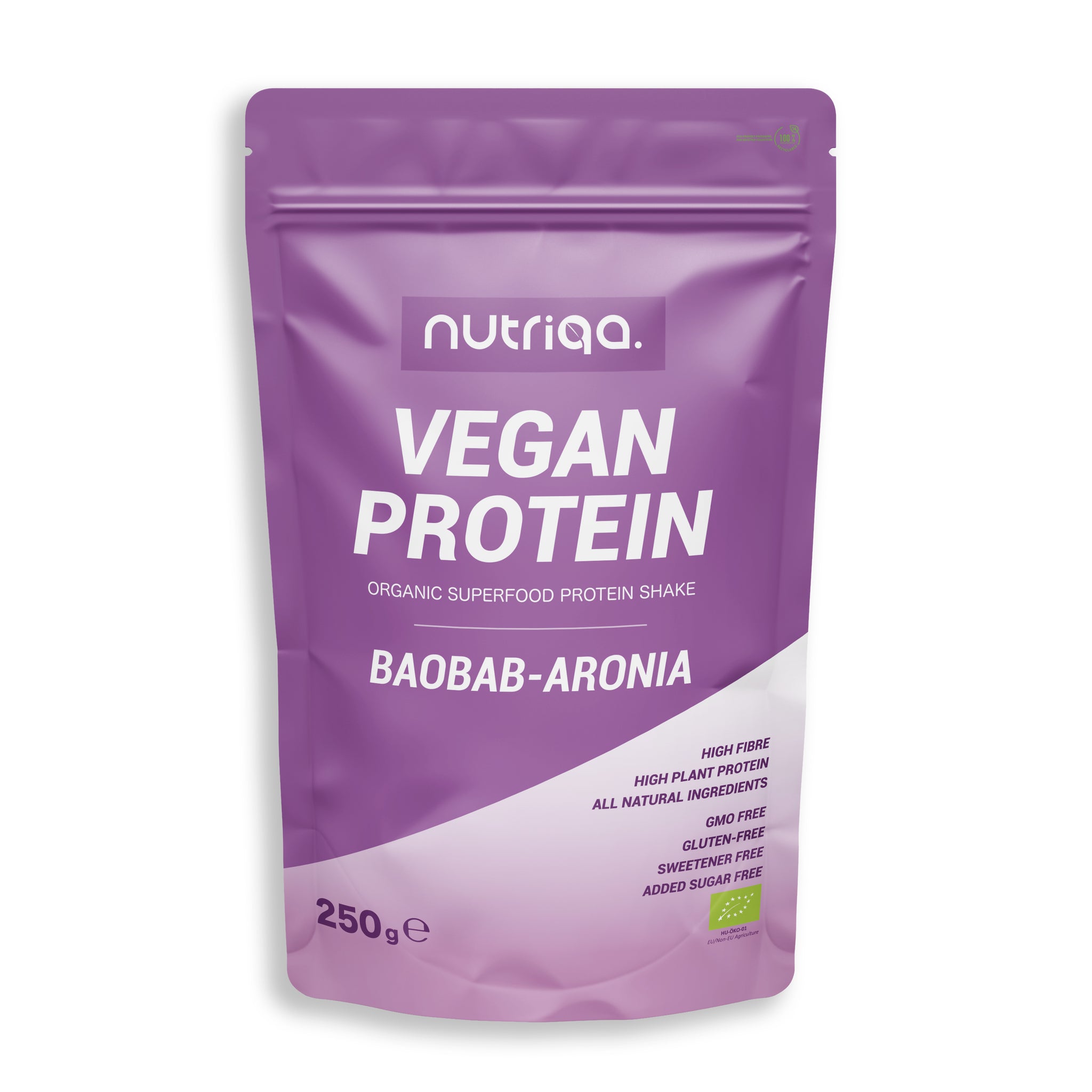 Organic Vegan Baobab-Aronia Superfood Protein Blend 250 g