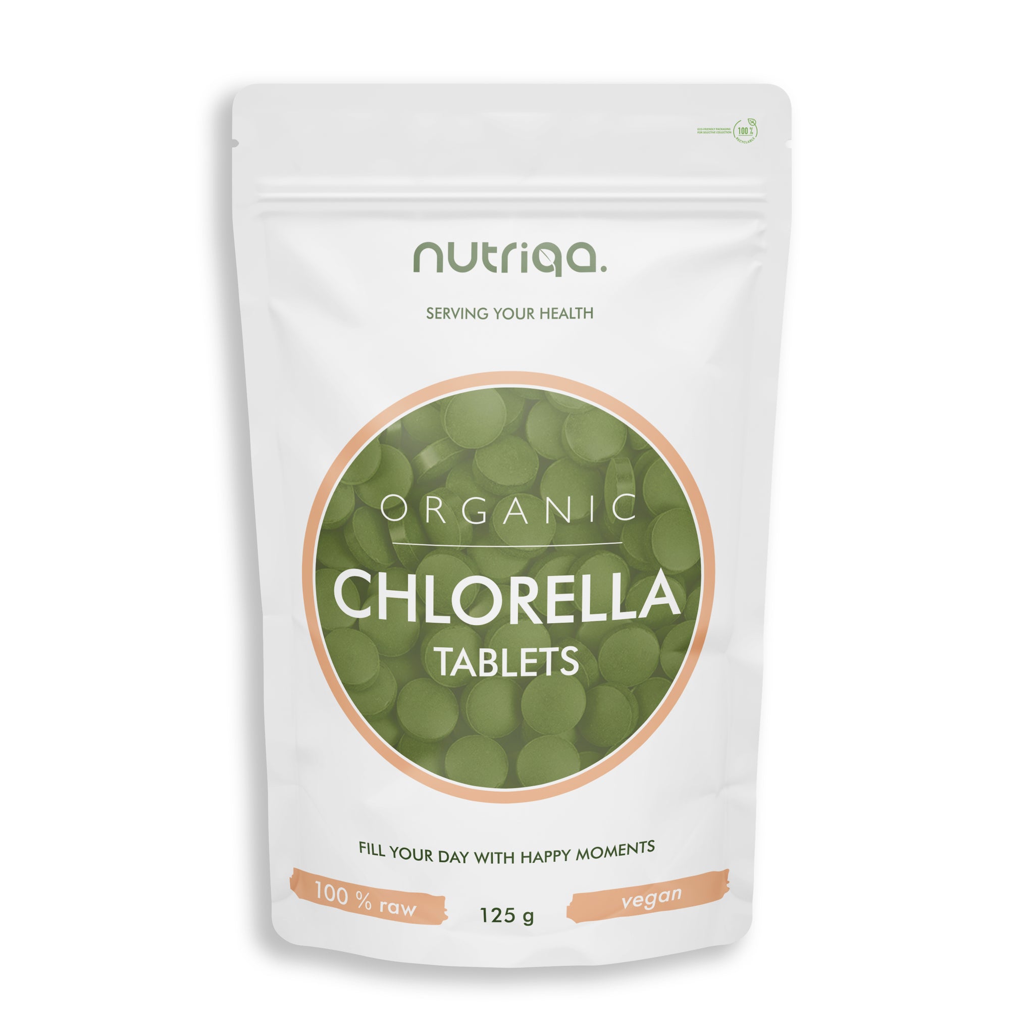 Organic Chlorella Algae Tablets 125 g