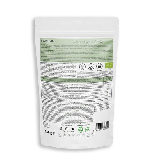 Organic Hemp Protein Powder 250 g