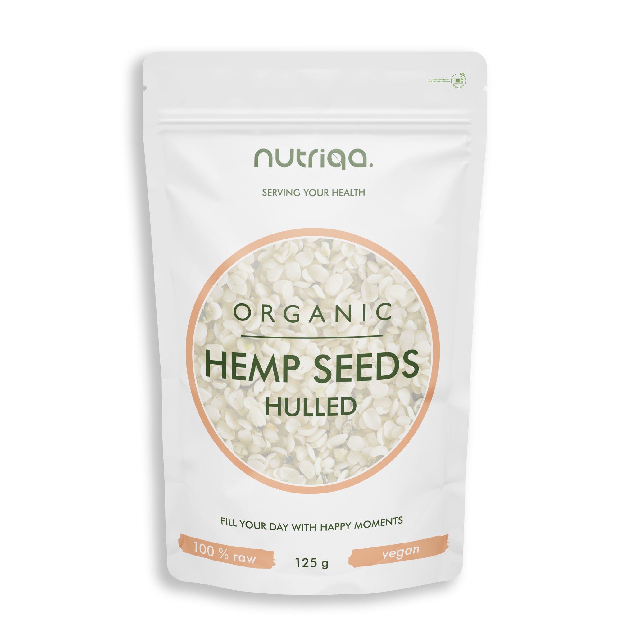 Organic Hemp Seeds 125 g